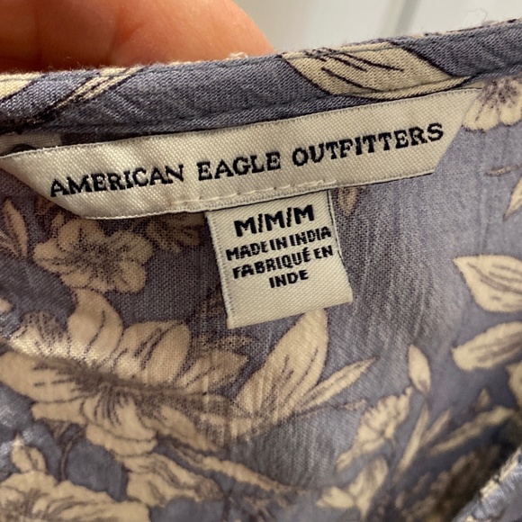 American Eagle Outfitters Blue/Lavender Jumpsuit - Size Medium - Picture 10 of 10